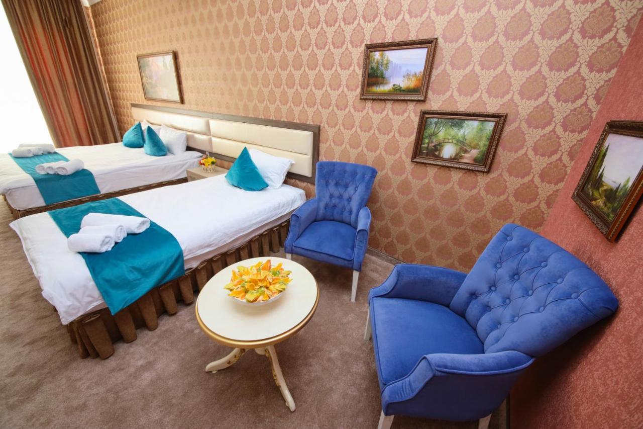 Globus Hotel - 塔什干全球商务宾馆 Teshabayguzar Bagian luar foto